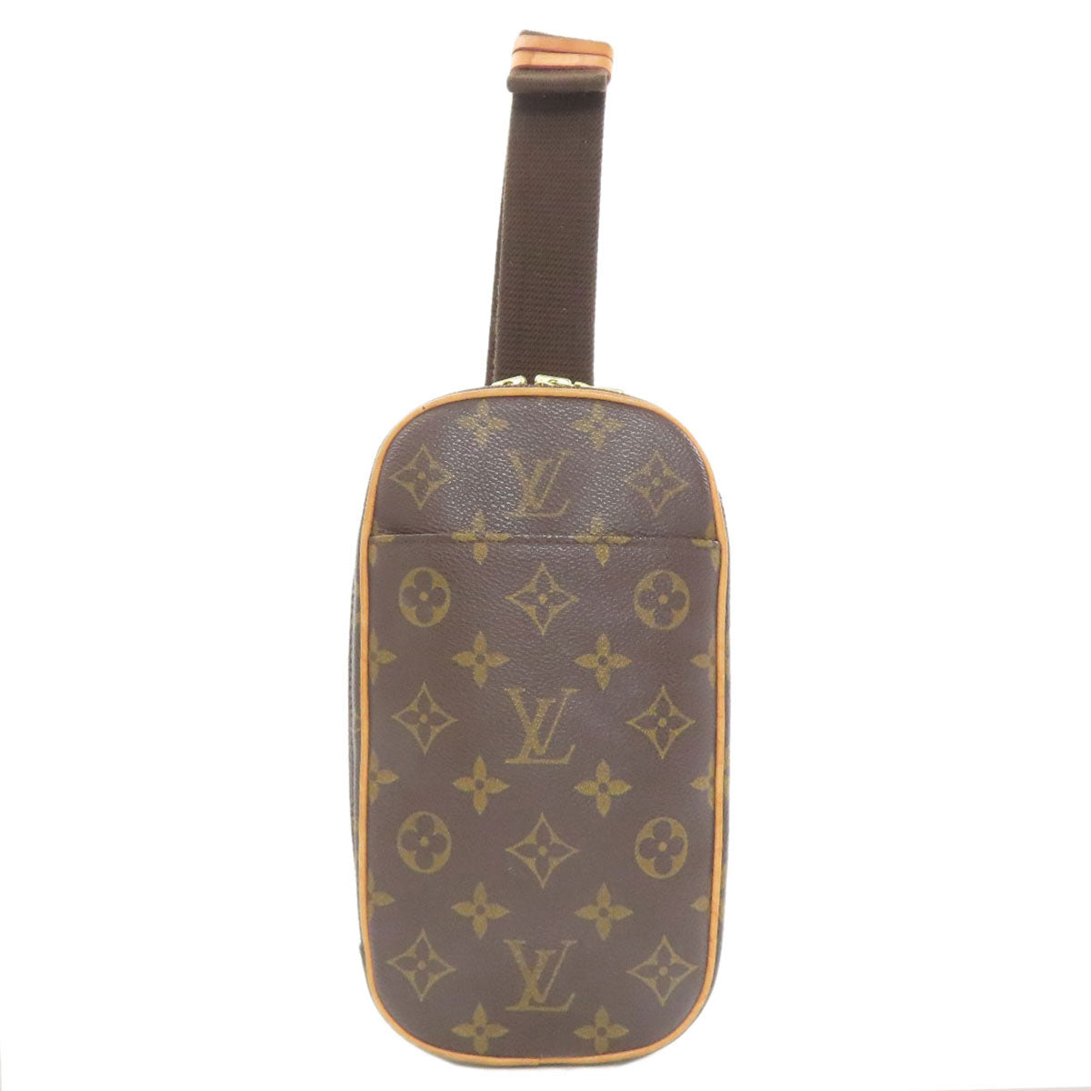 LOUIS VUITTON M51870 Pochette Gange body bag Monogram canvas Ladies [Used]