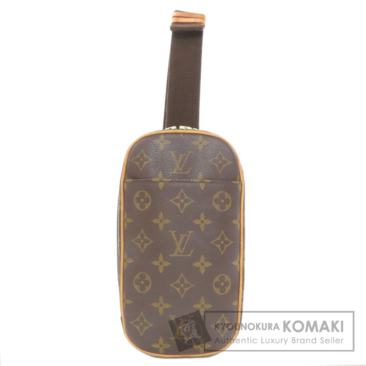LOUIS VUITTON M51870 Pochette Gange body bag Monogram canvas Ladies [Used]