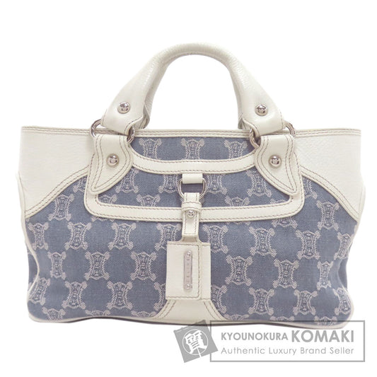 CELINE Boogie bag Handbag Denim LeatherLadies [Used]