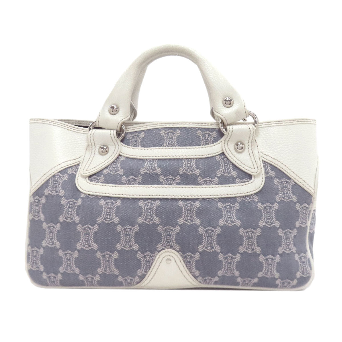 CELINE Boogie bag Handbag Denim LeatherLadies [Used]
