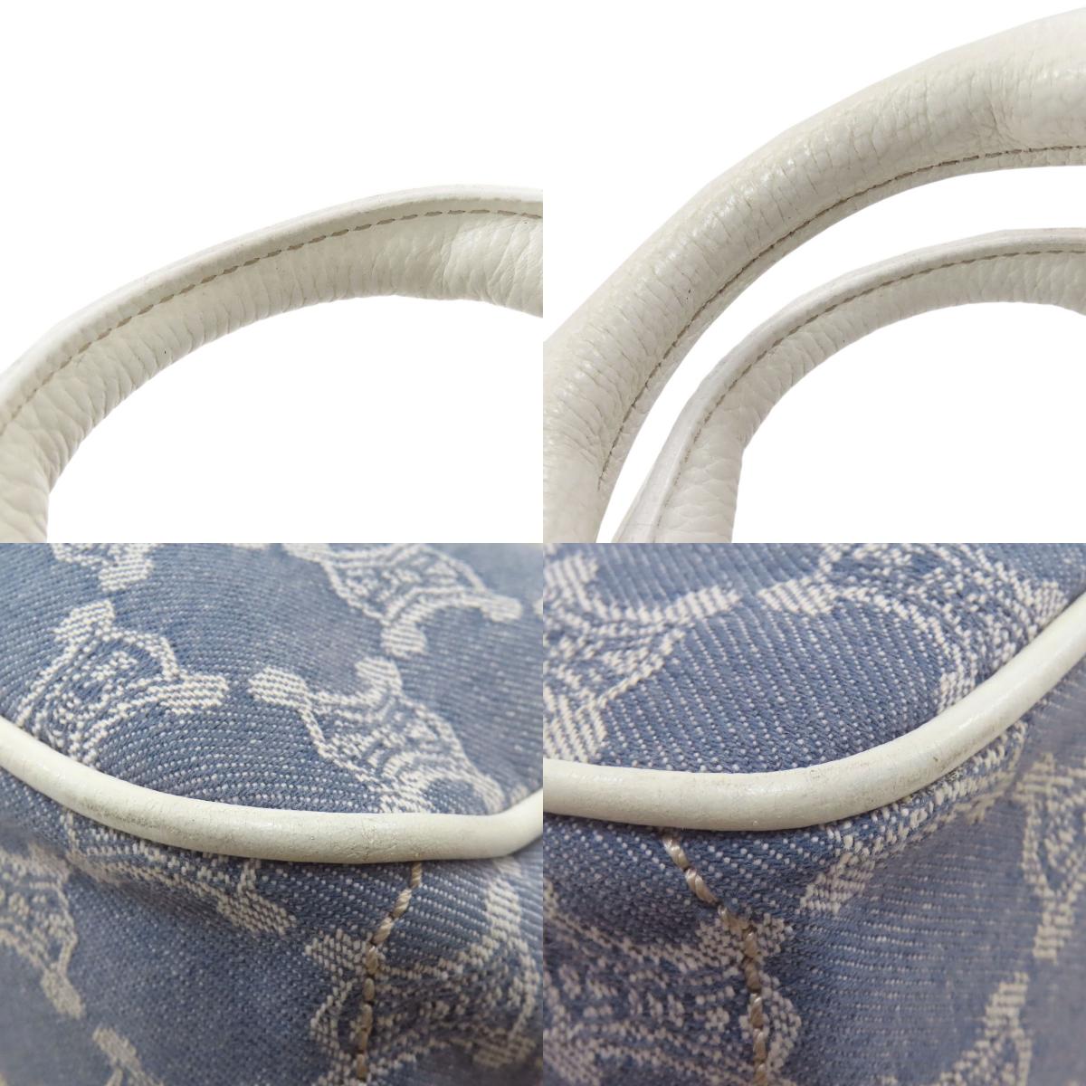 CELINE Boogie bag Handbag Denim LeatherLadies [Used]
