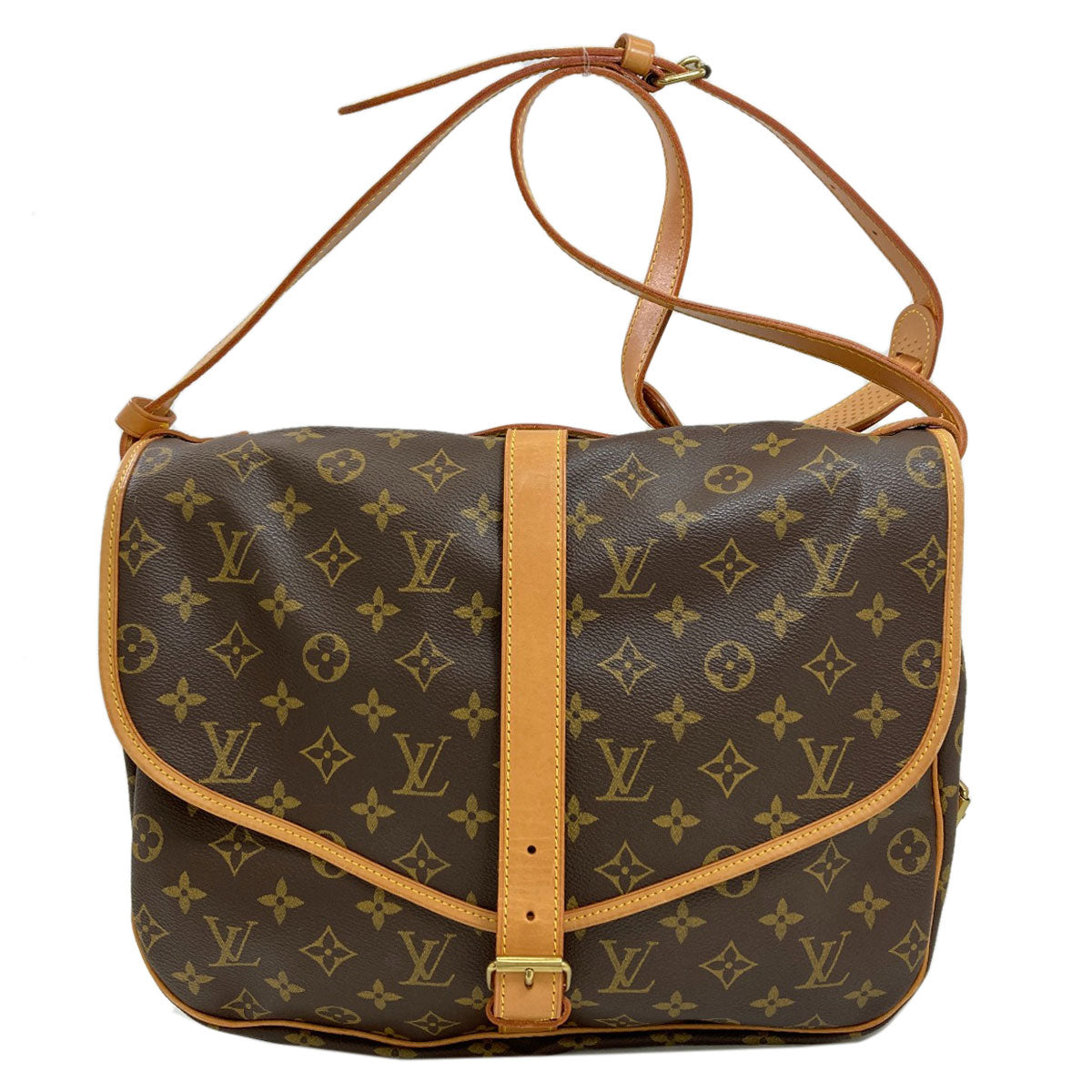 LOUIS VUITTON M42254 Samuel 35 Shoulder Bag Monogram canvas Ladies [Used]