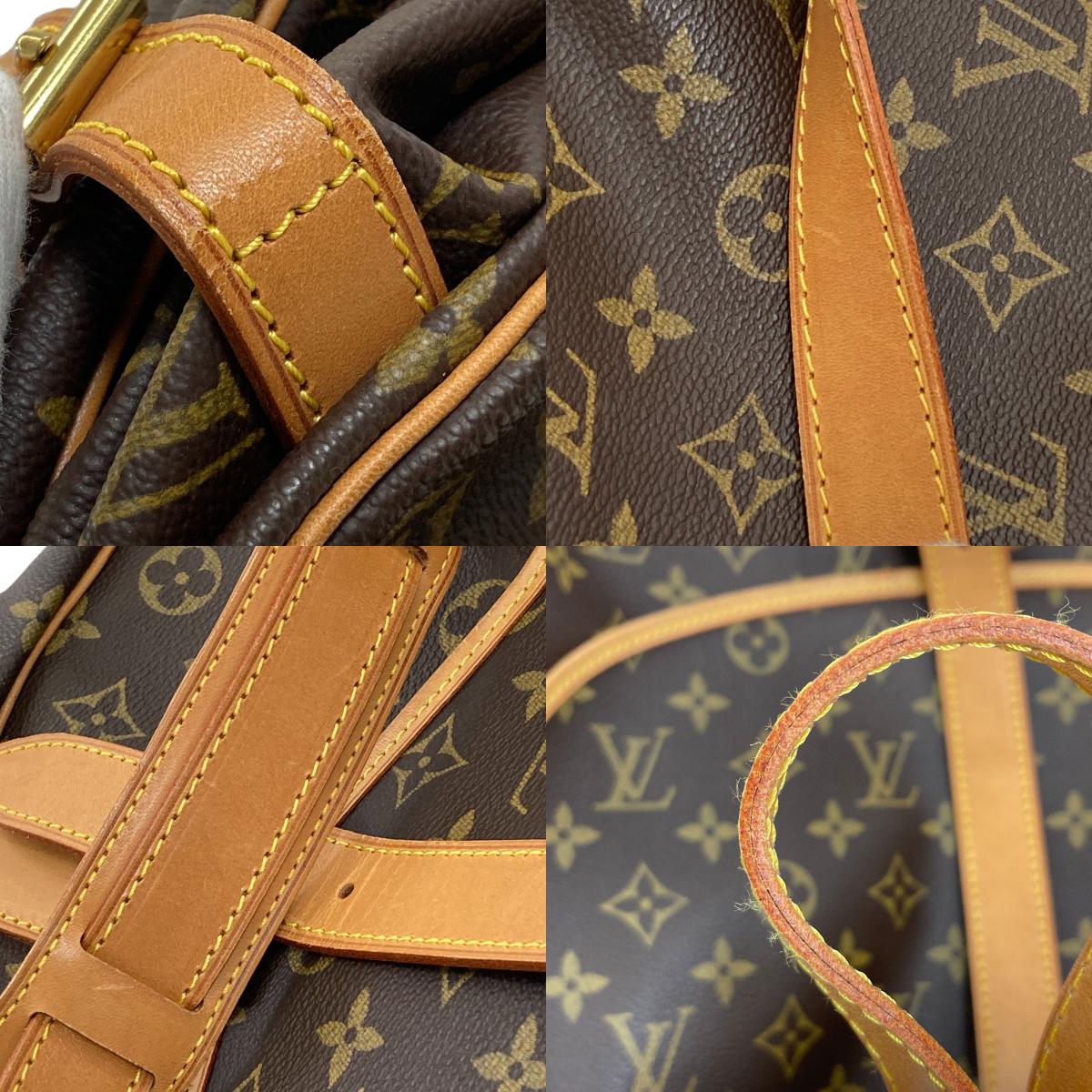 LOUIS VUITTON M42254 Samuel 35 Shoulder Bag Monogram canvas Ladies [Used]