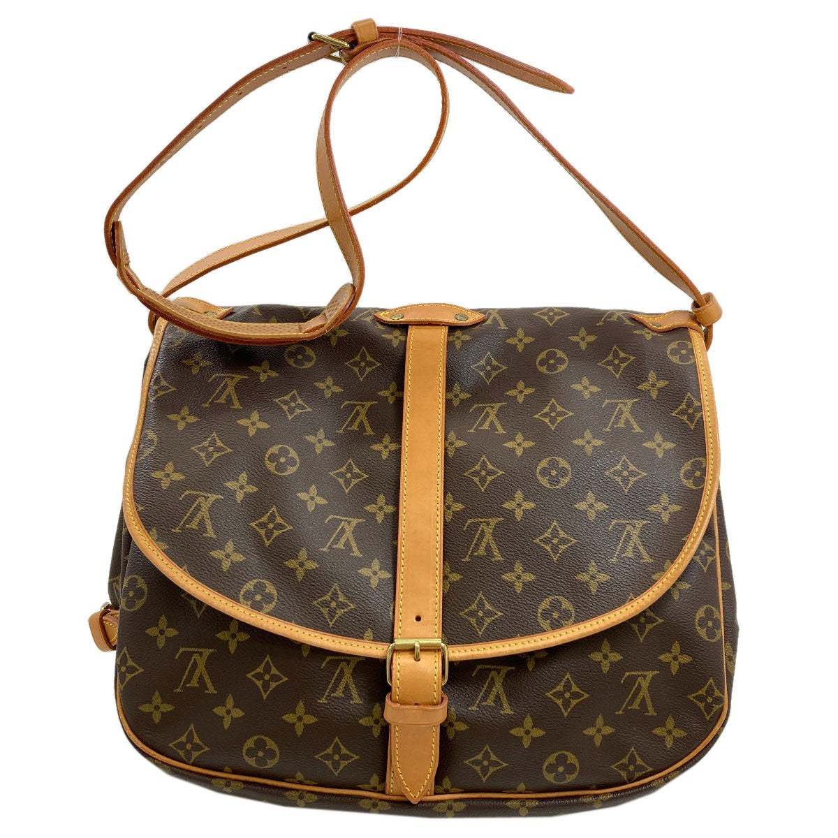 LOUIS VUITTON M42254 Samuel 35 Shoulder Bag Monogram canvas Ladies [Used]