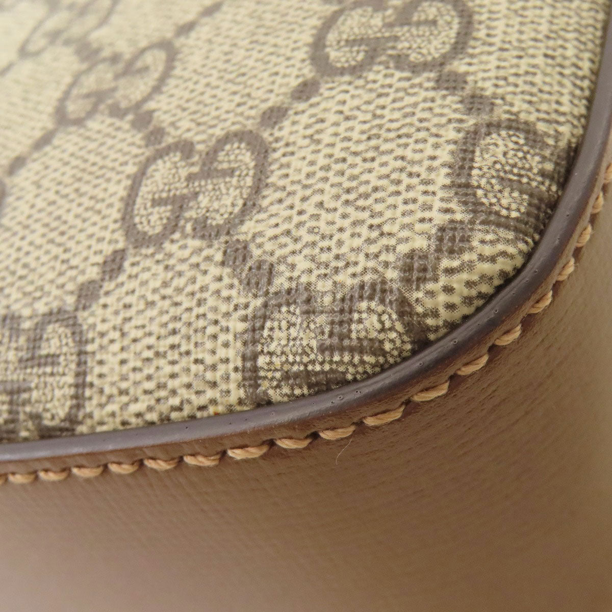 GUCCI 696016 Interlocking G GG Supreme body bag PVC Ladies [Used]