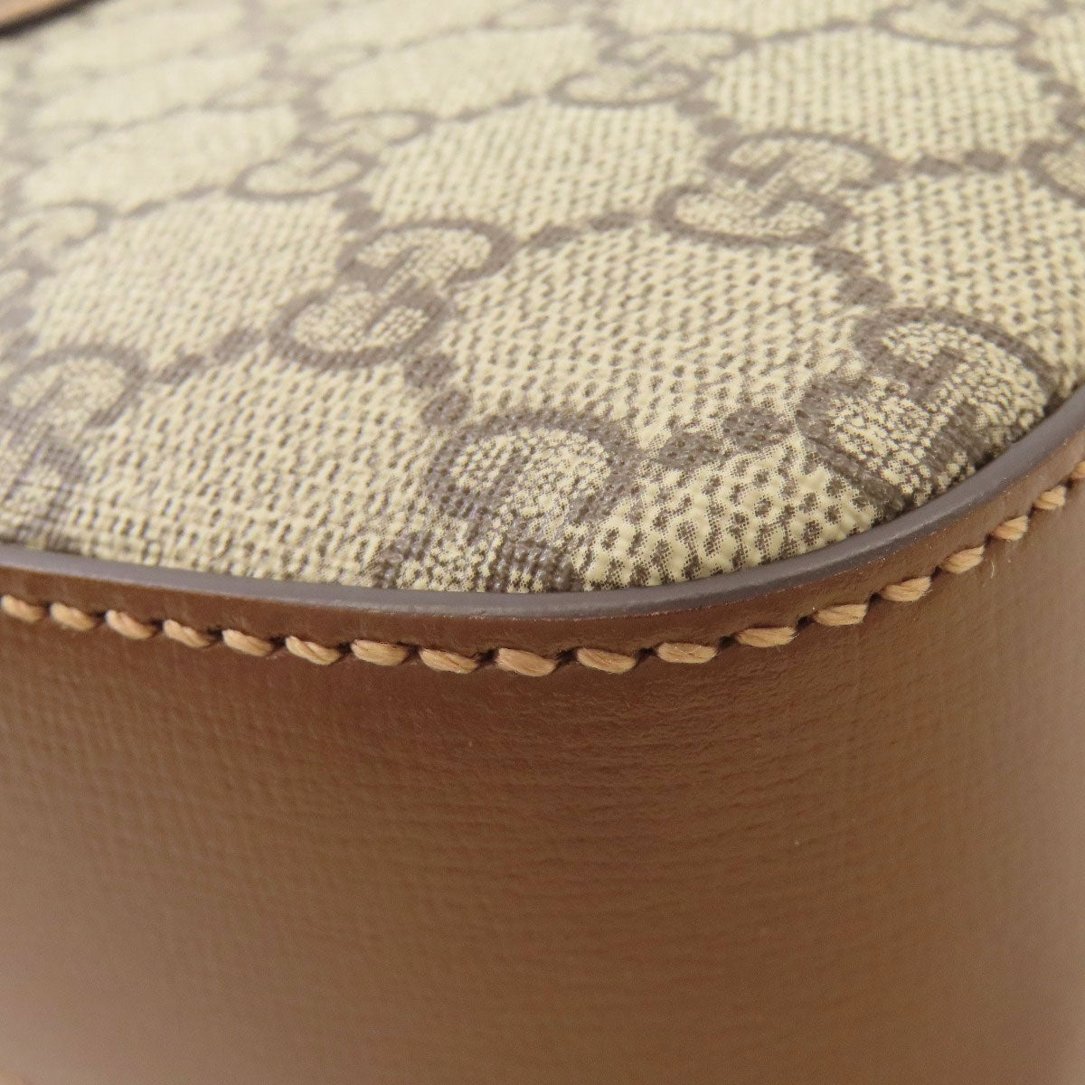 GUCCI 696016 Interlocking G GG Supreme body bag PVC Ladies [Used]