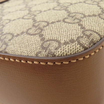 GUCCI 696016 Interlocking G GG Supreme body bag PVC Ladies [Used]