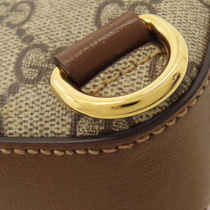 GUCCI 696016 Interlocking G GG Supreme body bag PVC Ladies [Used]