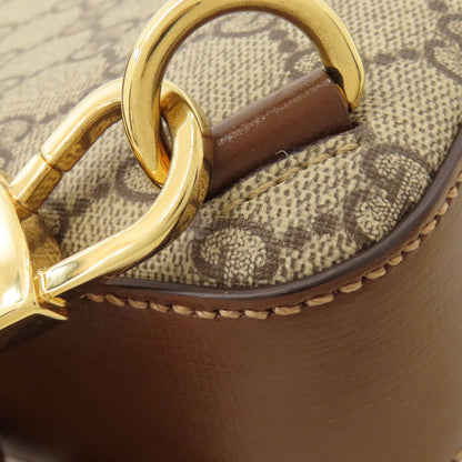 GUCCI 696016 Interlocking G GG Supreme body bag PVC Ladies [Used]