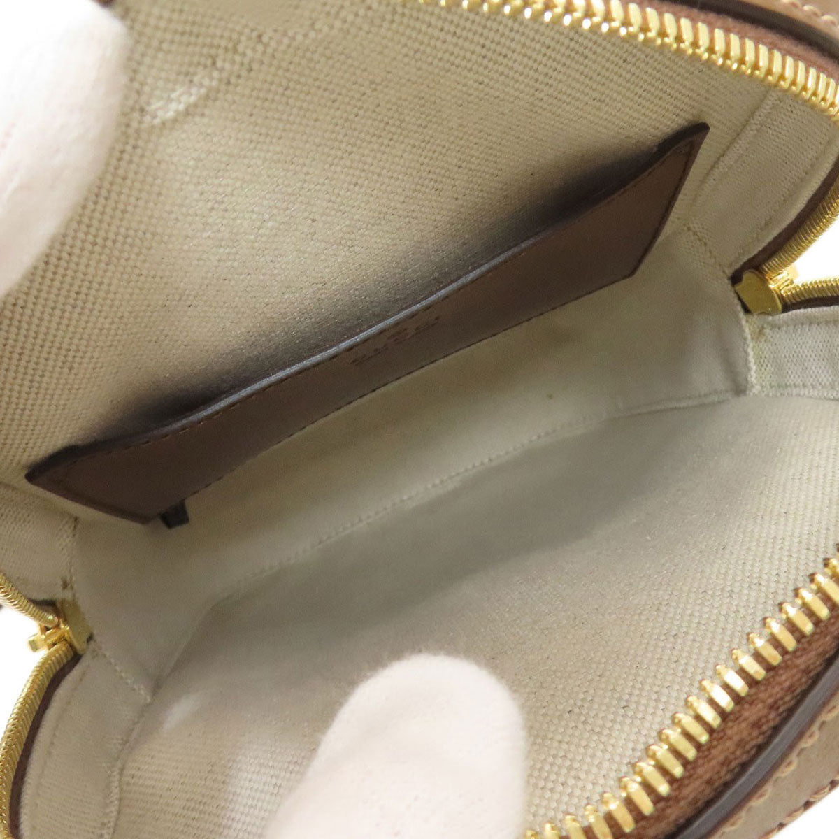 GUCCI 696016 Interlocking G GG Supreme body bag PVC Ladies [Used]