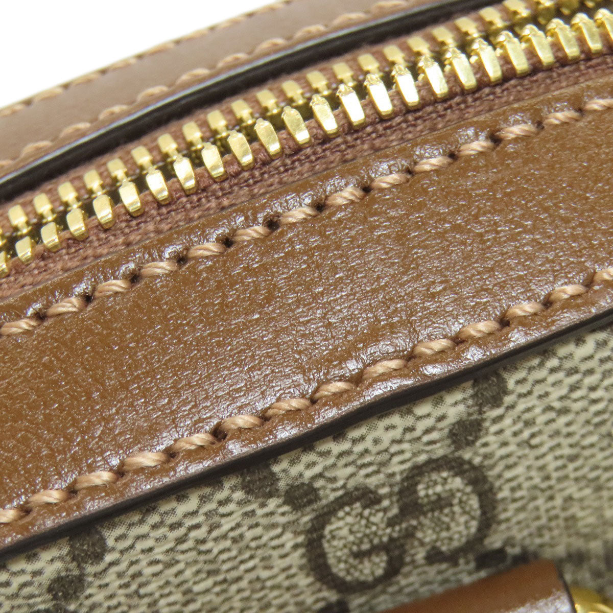 GUCCI 696016 Interlocking G GG Supreme body bag PVC Ladies [Used]