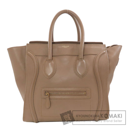 CELINE Luggage mini Handbag Calf Ladies [Used]