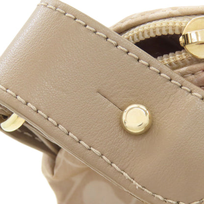 GHERARDINI Logo motif softy Handbag Polyester Ladies [Used]