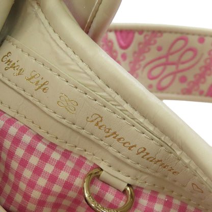 LANCEL Brigitte Bardot Collaboration 2-Way Tote Bag Canvas Ladies [Used]