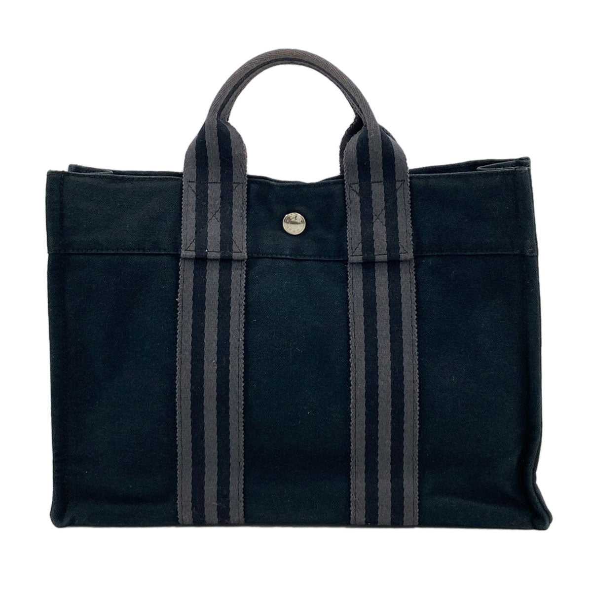 HERMES sack fool toePM Tote Bag Canvas Ladies [Used]