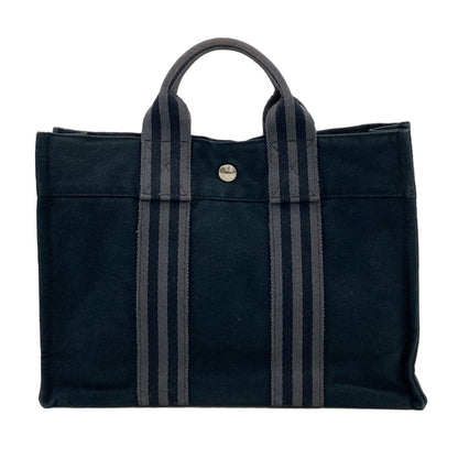 HERMES sack fool toePM Tote Bag Canvas Ladies [Used]