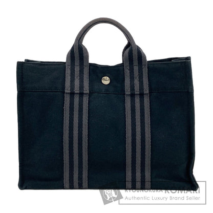 HERMES sack fool toePM Tote Bag Canvas Ladies [Used]