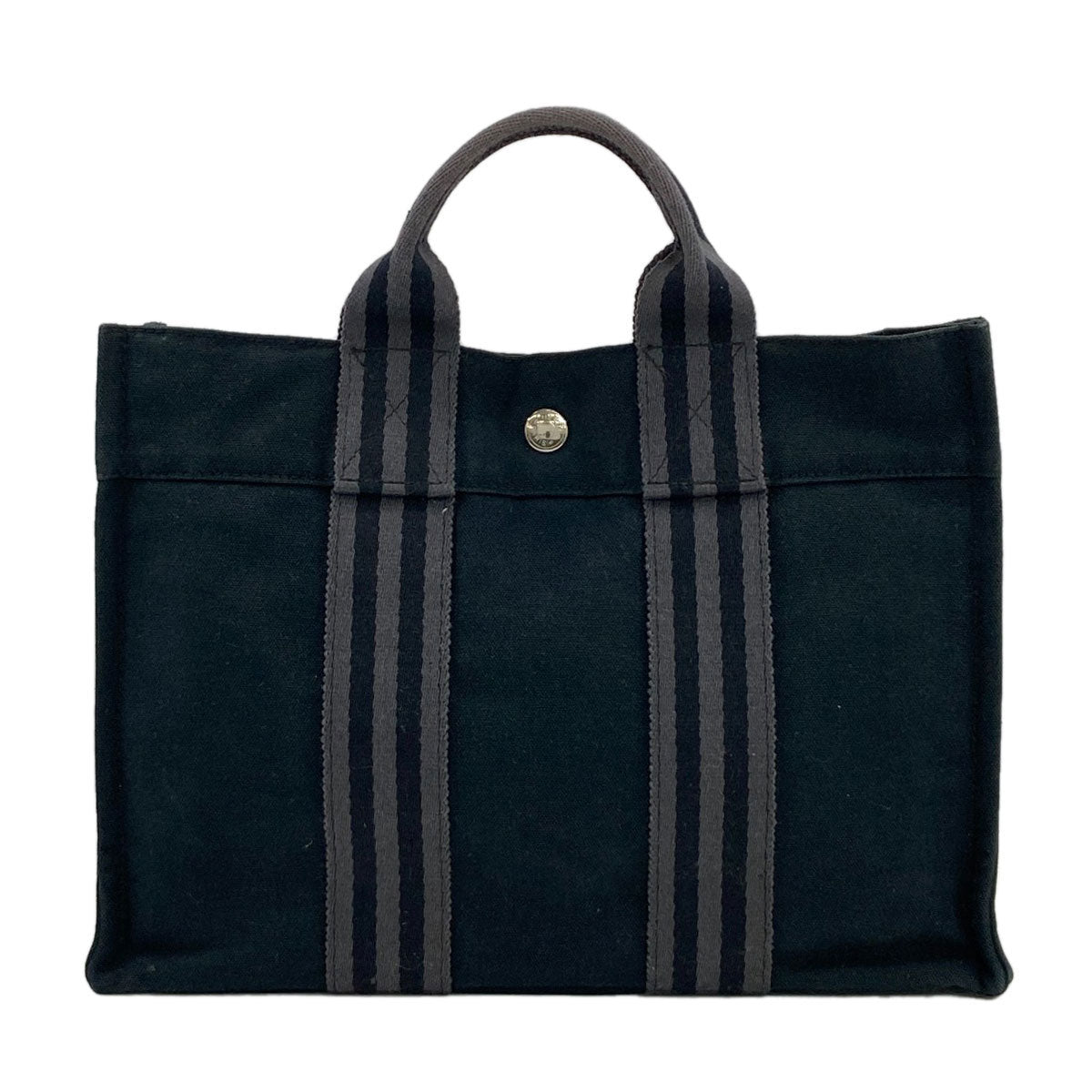HERMES sack fool toePM Tote Bag Canvas Ladies [Used]