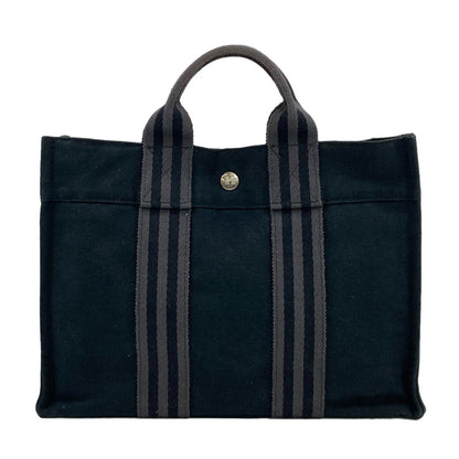 HERMES sack fool toePM Tote Bag Canvas Ladies [Used]