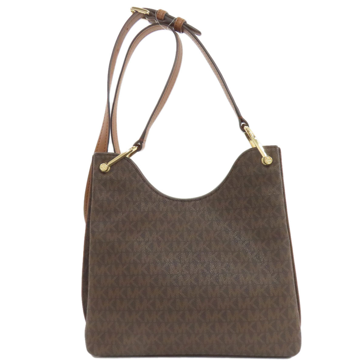 Michael Kors MK signature Shoulder Bag PVC Ladies [Used]
