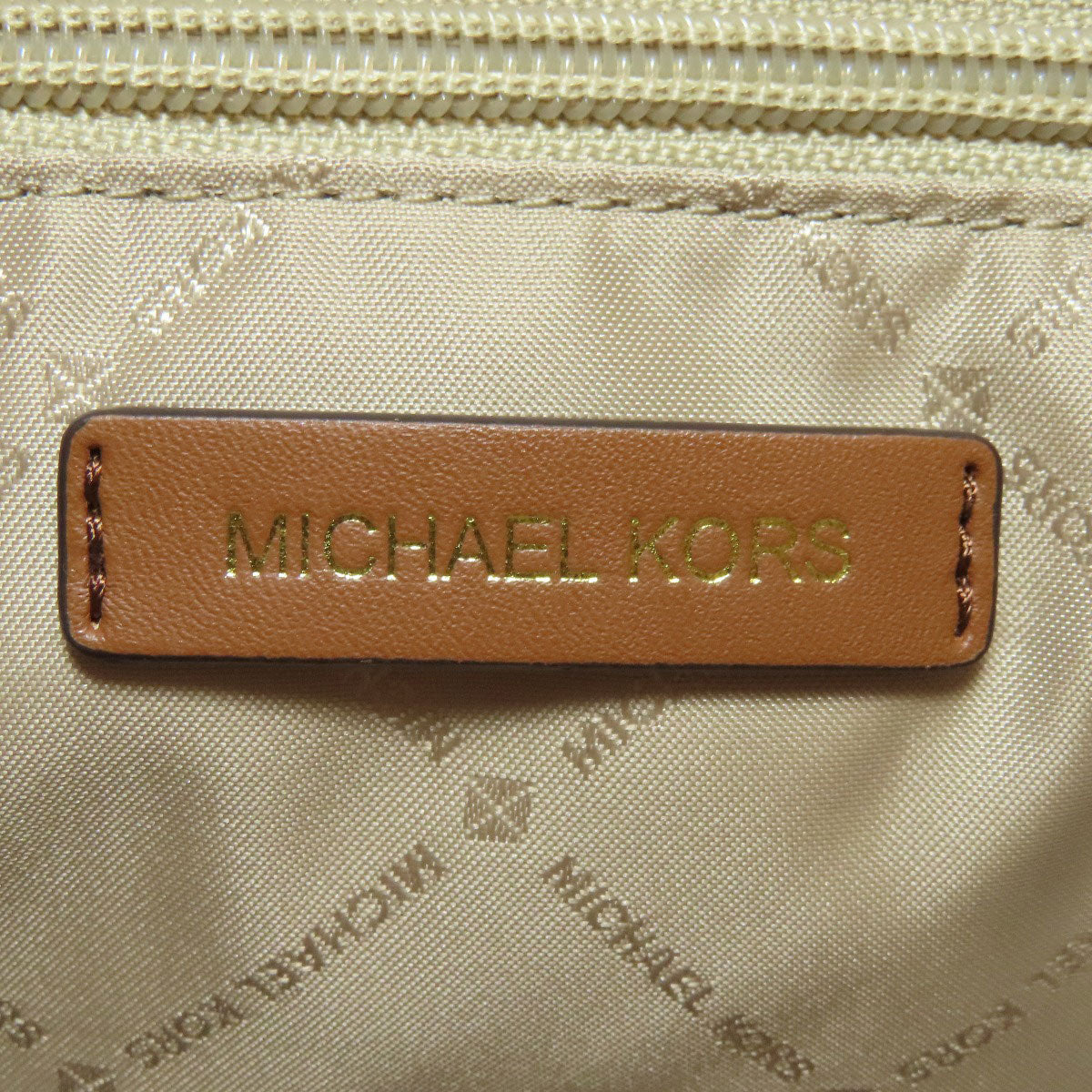 Michael Kors MK signature Shoulder Bag PVC Ladies [Used]