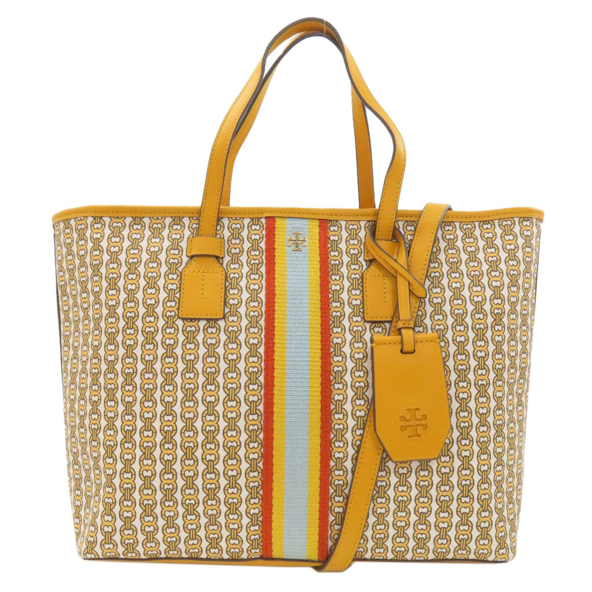 Tory Burch Gemini Link 2WAY Tote Bag PVC Ladies [Used]