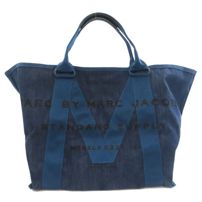 MARC BY MARC JACOBS logo Tote Bag Denim Ladies [Used]