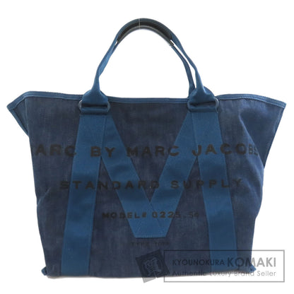 MARC BY MARC JACOBS logo Tote Bag Denim Ladies [Used]