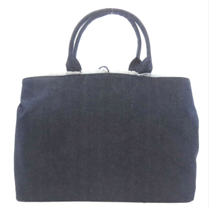 Samantha Thavasa logo Tote Bag Denim Ladies [Used]