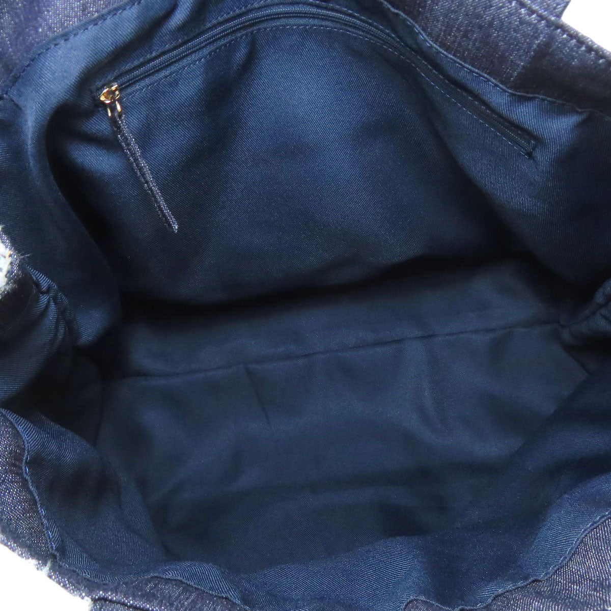 Samantha Thavasa logo Tote Bag Denim Ladies [Used]