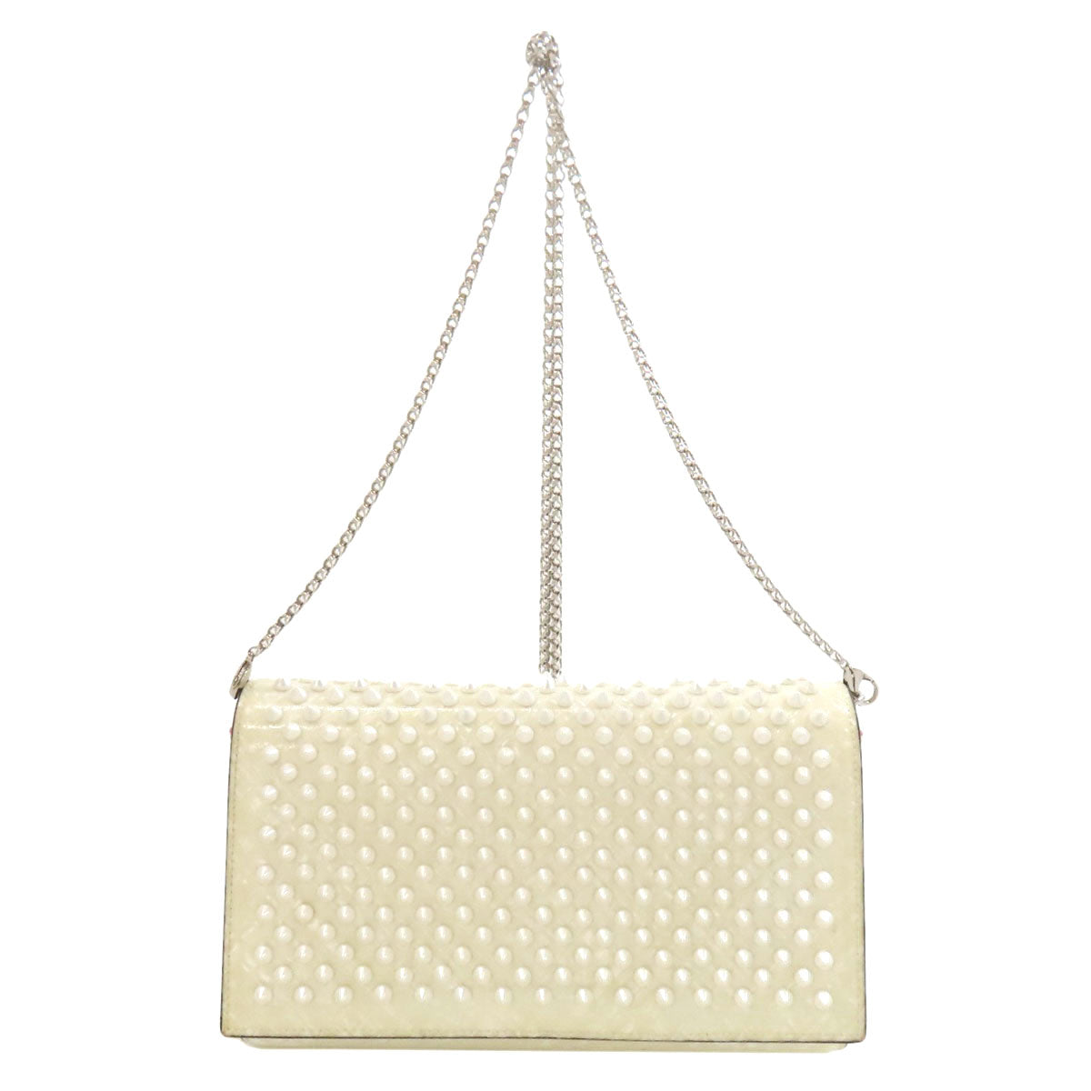 Christian Louboutin Studs Shoulder Bag Leather Ladies [Used]