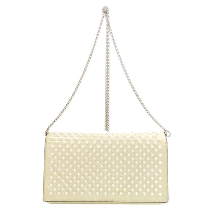 Christian Louboutin Studs Shoulder Bag Leather Ladies [Used]