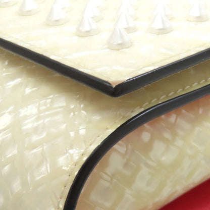 Christian Louboutin Studs Shoulder Bag Leather Ladies [Used]