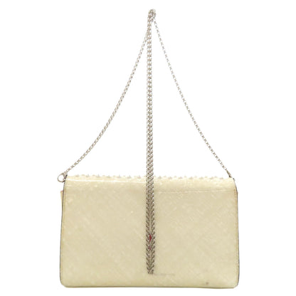 Christian Louboutin Studs Shoulder Bag Leather Ladies [Used]