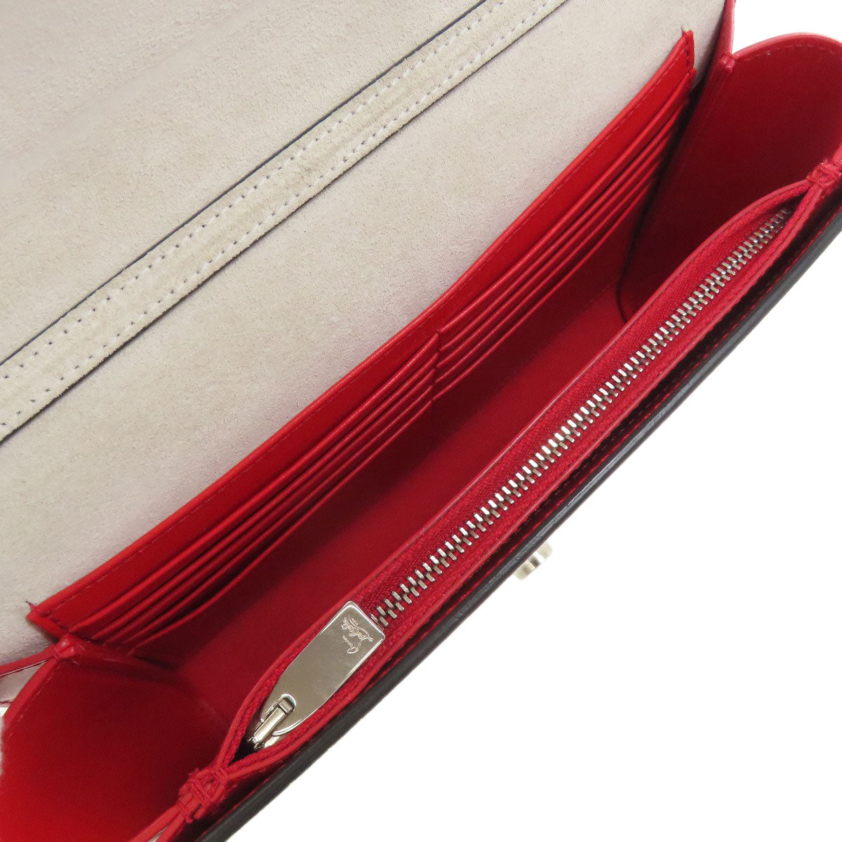 Christian Louboutin Studs Shoulder Bag Leather Ladies [Used]