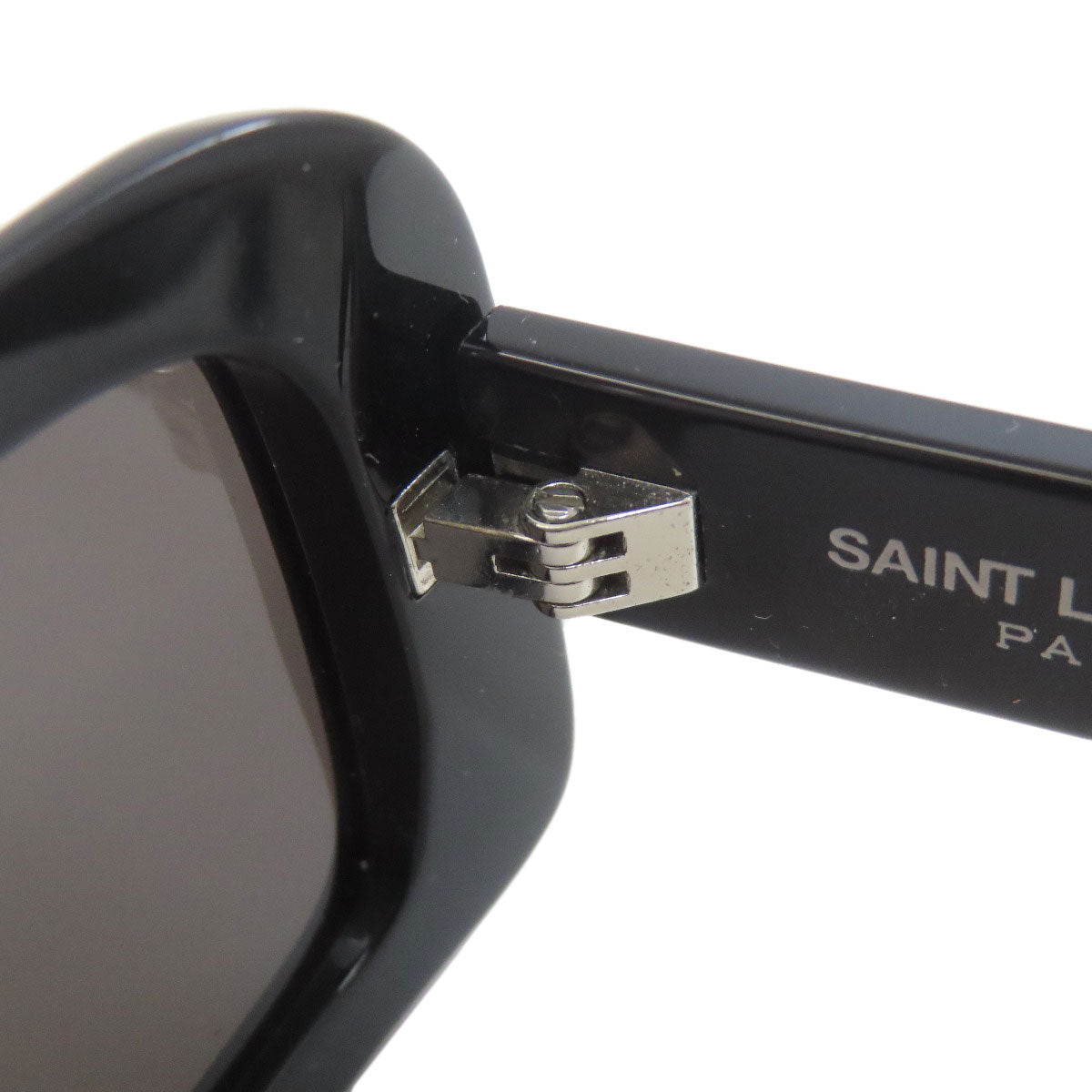 SAINT LAURENT logo sunglasses Plastic Ladies [Used]