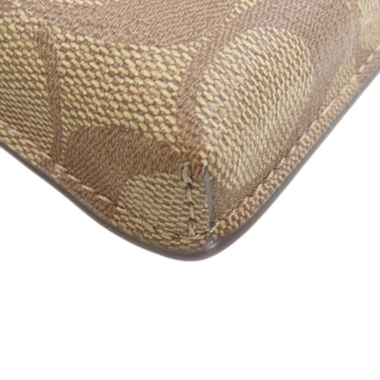 COACH C7397 South Fawn Signature Shoulder Bag PVC Ladies [Used]