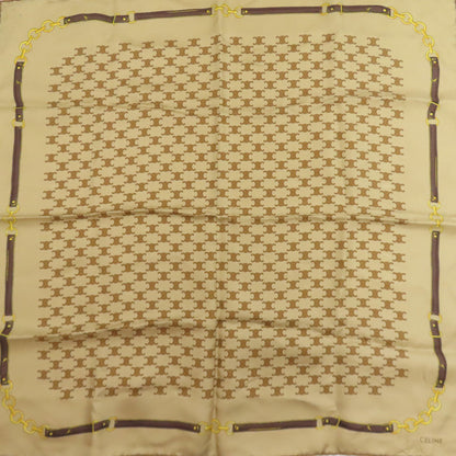 CELINE Macadam Scarf Silk Ladies [Used]