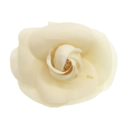 CHANEL Camellia Corsage Brooch cloth Ladies [Used]
