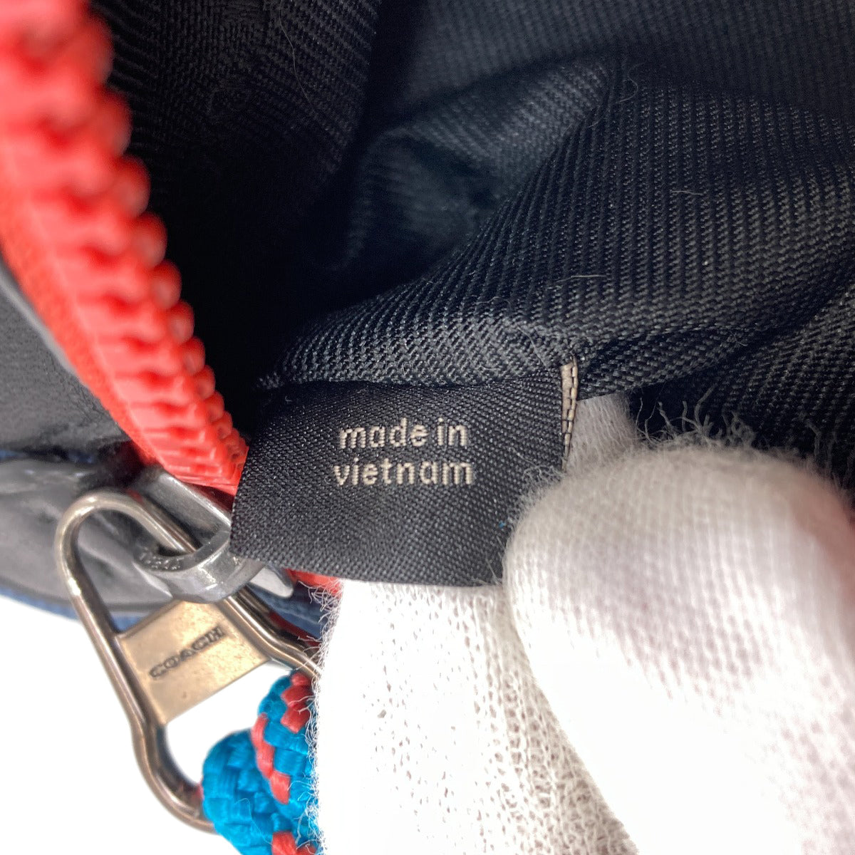 COACH 76143 logo body bag Leather CanvasLadies [Used]