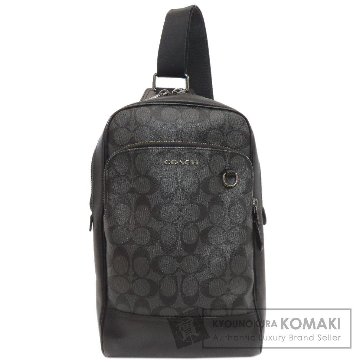 COACH 89937 Ethan Pak Signature body bag PVC Ladies [Used]