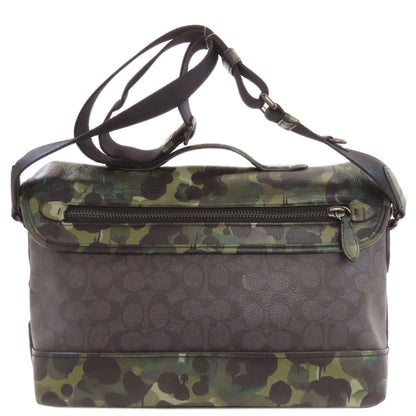 COACH CA266 Camouflage 2WAY Shoulder Bag Leather PVCLadies [Used]
