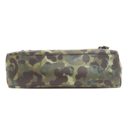 COACH CA266 Camouflage 2WAY Shoulder Bag Leather PVCLadies [Used]