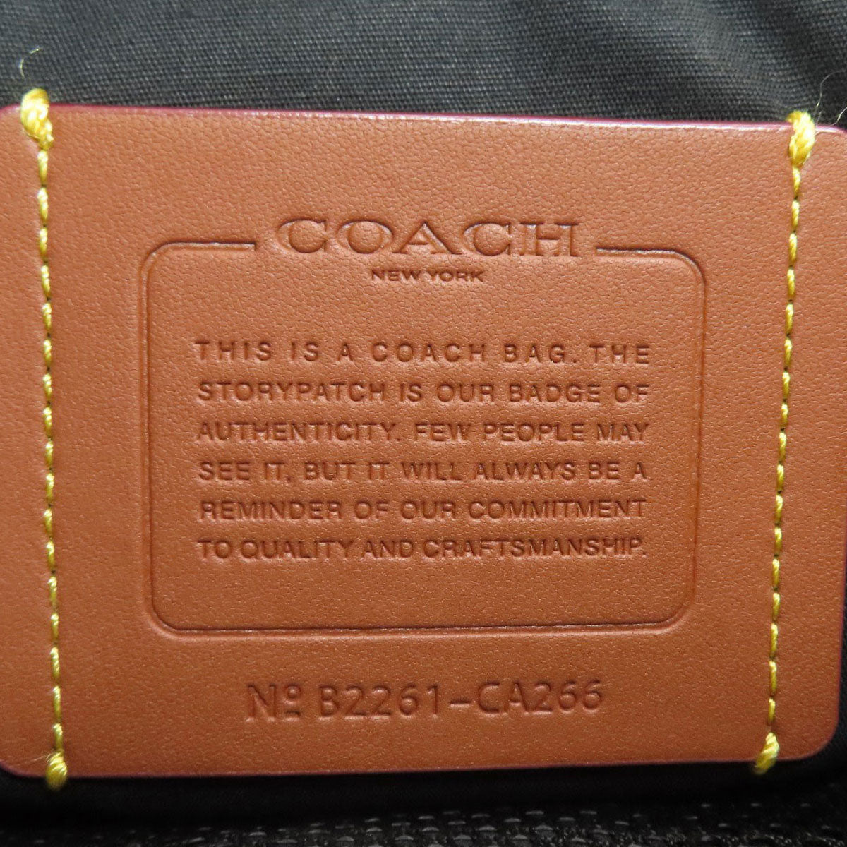 COACH CA266 Camouflage 2WAY Shoulder Bag Leather PVCLadies [Used]