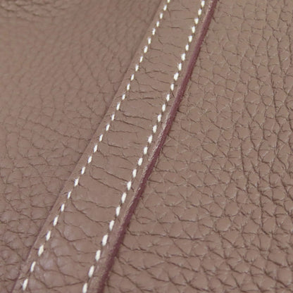 HERMES Picotin Lock MM Etoupe SilverHardware Handbag Taurillon Clemence Ladies [Used]