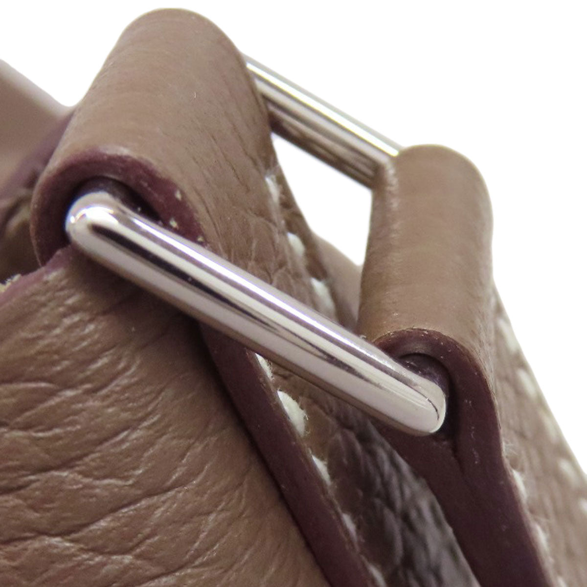HERMES Picotin Lock MM Etoupe SilverHardware Handbag Taurillon Clemence Ladies [Used]