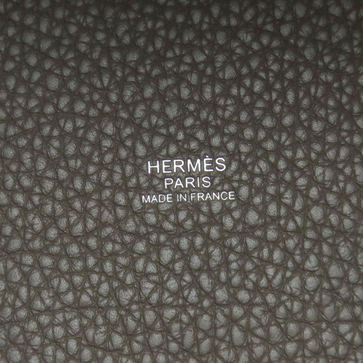 HERMES Picotin Lock MM Etoupe SilverHardware Handbag Taurillon Clemence Ladies [Used]