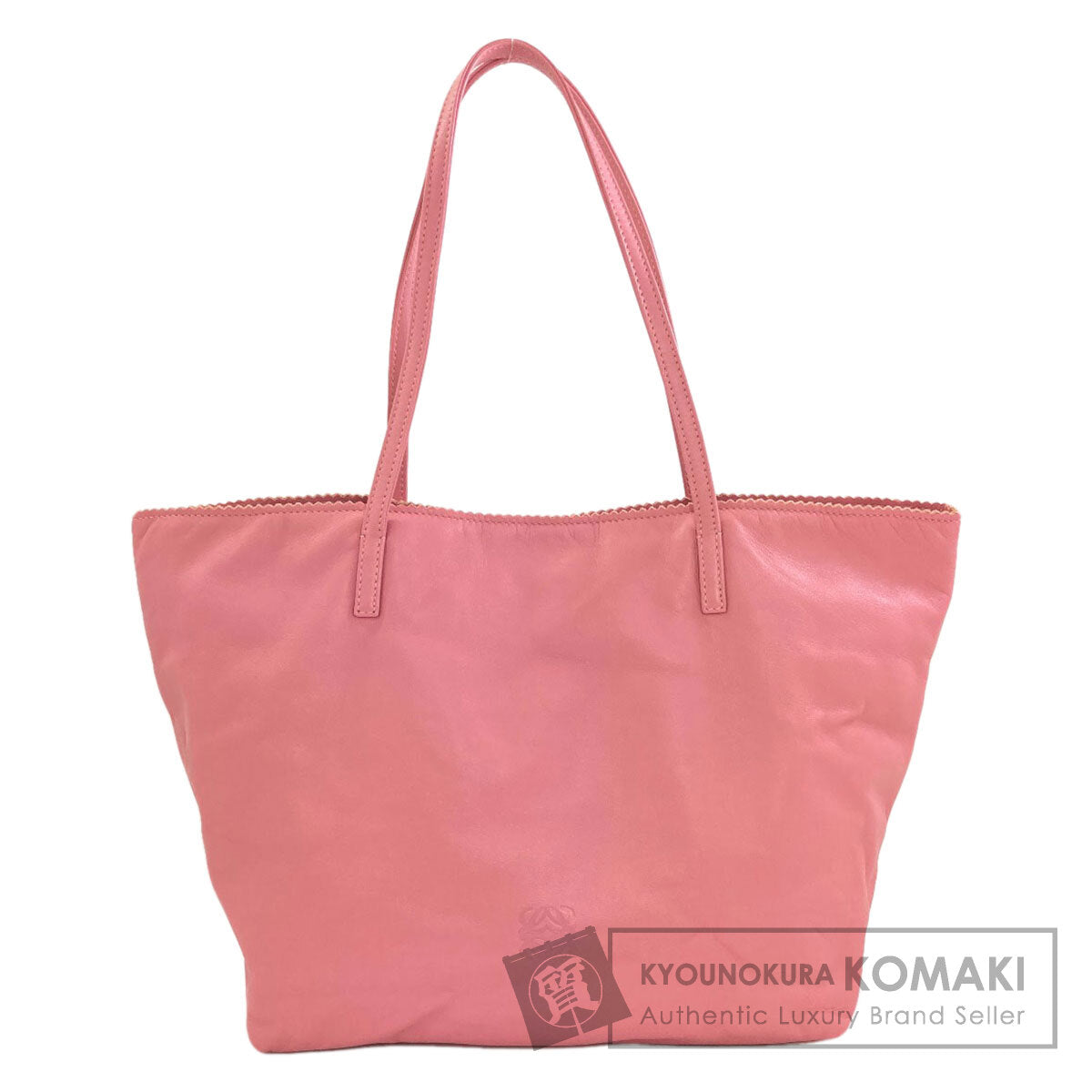 LOEWE logo Tote Bag Nappa leather Ladies [Used]