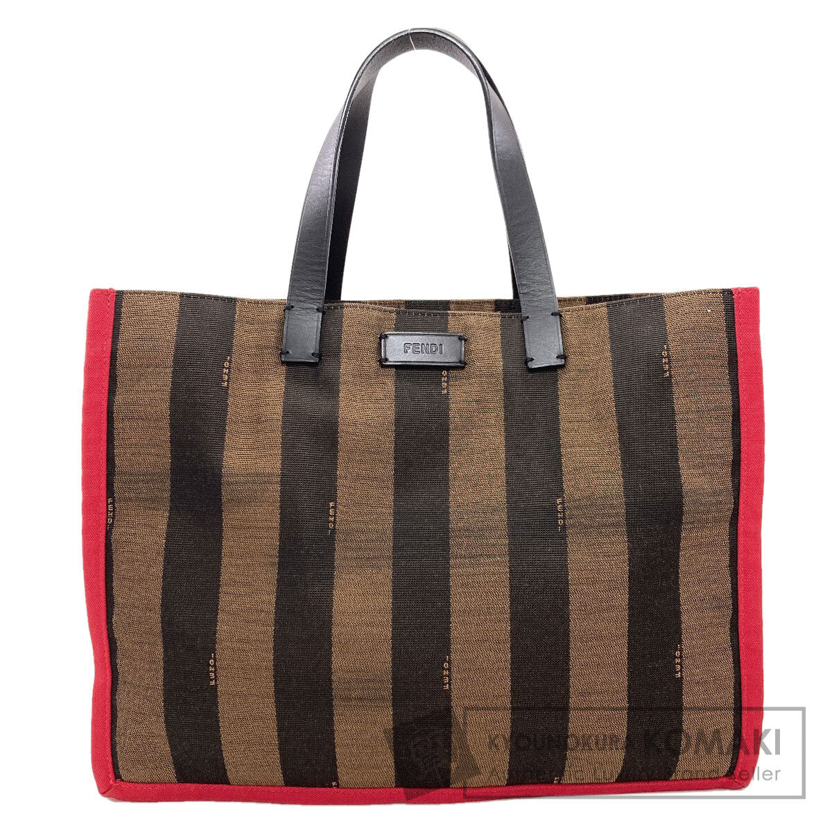 FENDI Pecan Handbag Canvas Ladies [Used]