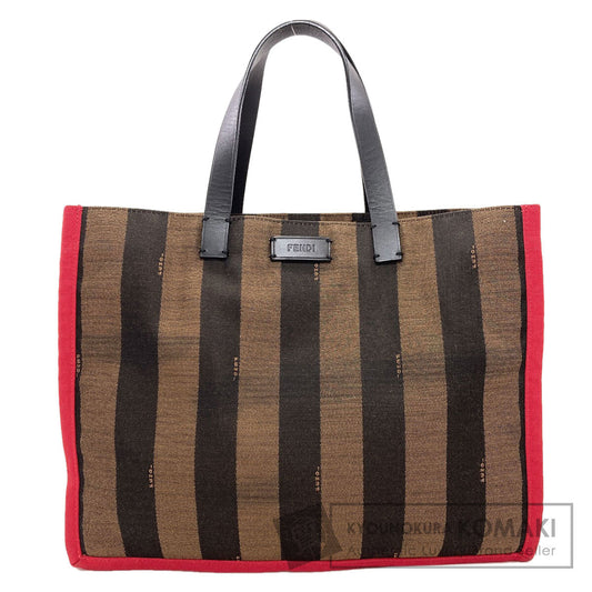 FENDI Pecan Handbag Canvas Ladies [Used]